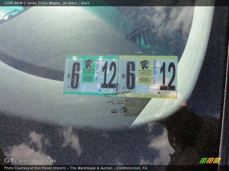Jet Black / Black 2006 BMW 5 Series 530xi Wagon