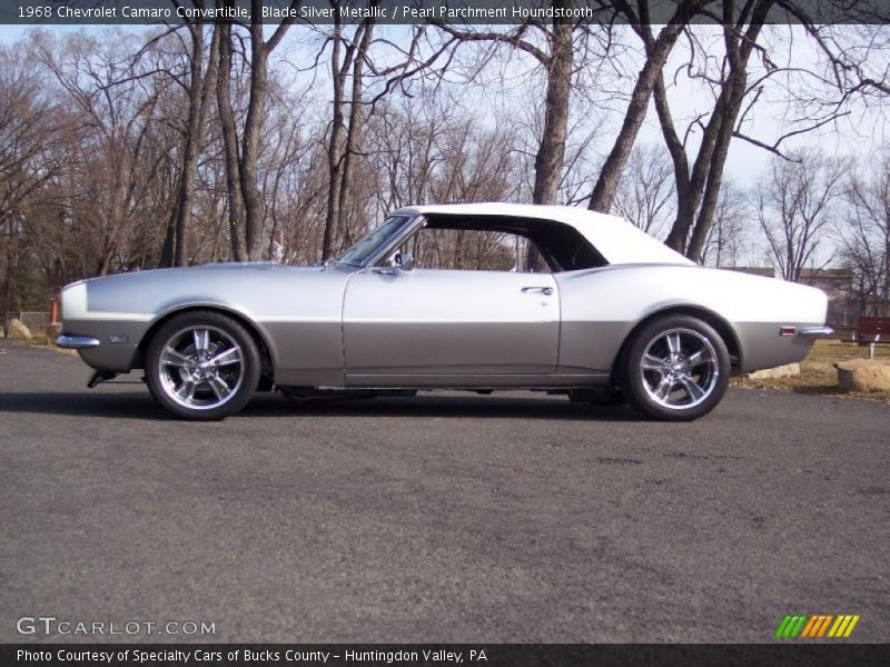  1968 Camaro Convertible Blade Silver Metallic