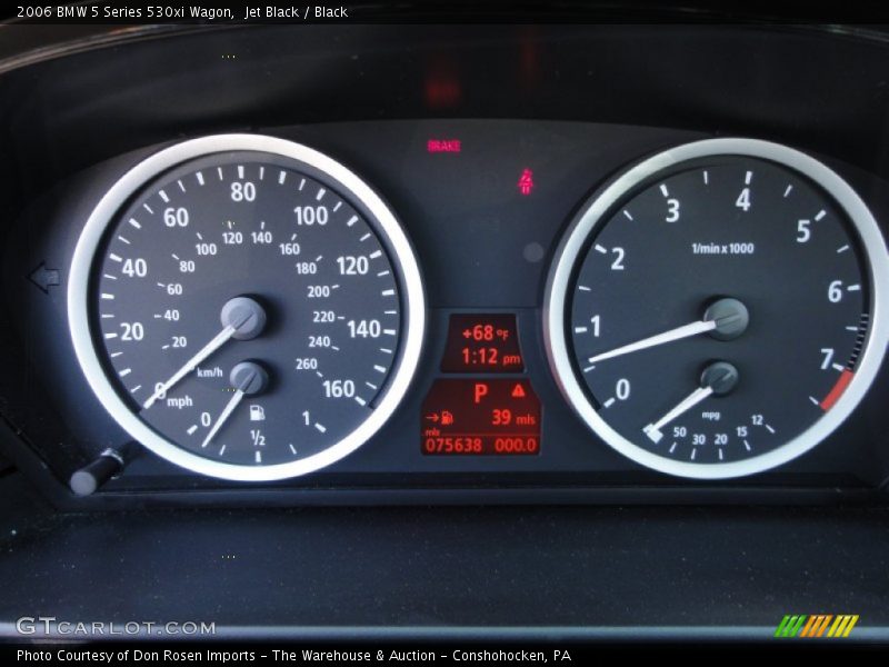 Jet Black / Black 2006 BMW 5 Series 530xi Wagon