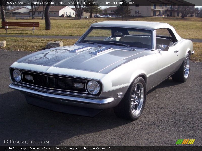 Front 3/4 View of 1968 Camaro Convertible