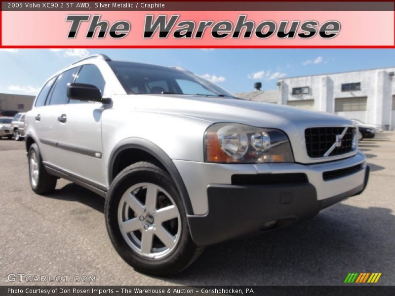 Silver Metallic / Graphite 2005 Volvo XC90 2.5T AWD