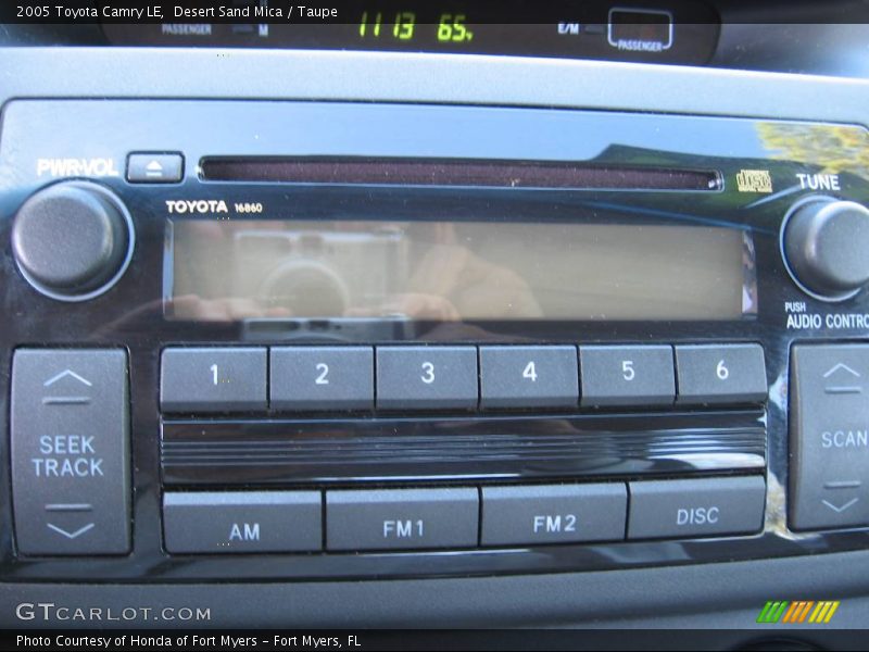 Desert Sand Mica / Taupe 2005 Toyota Camry LE