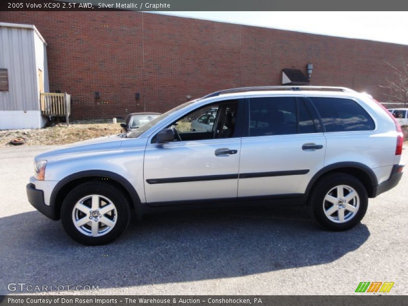 Silver Metallic / Graphite 2005 Volvo XC90 2.5T AWD