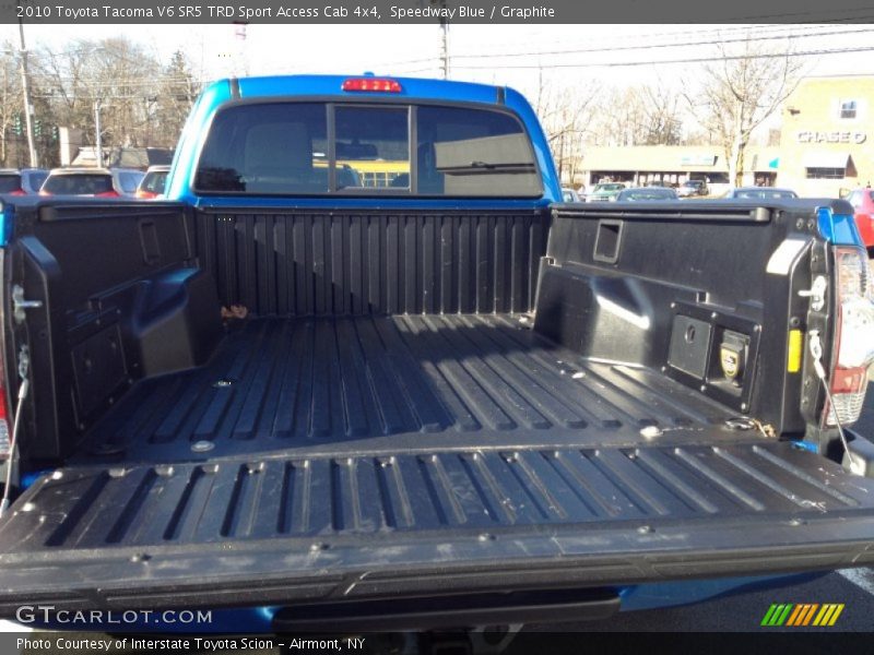 Speedway Blue / Graphite 2010 Toyota Tacoma V6 SR5 TRD Sport Access Cab 4x4