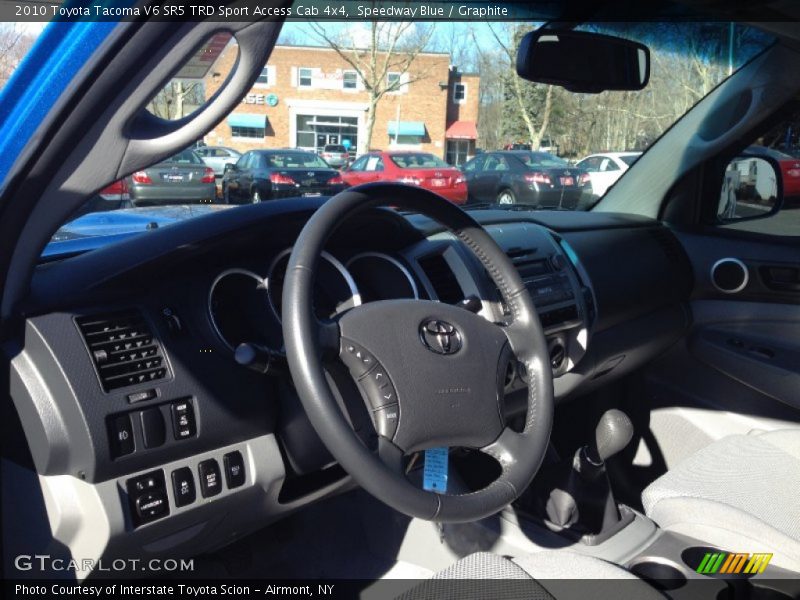 Speedway Blue / Graphite 2010 Toyota Tacoma V6 SR5 TRD Sport Access Cab 4x4