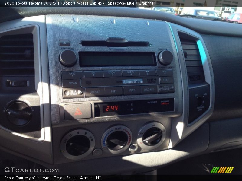 Speedway Blue / Graphite 2010 Toyota Tacoma V6 SR5 TRD Sport Access Cab 4x4