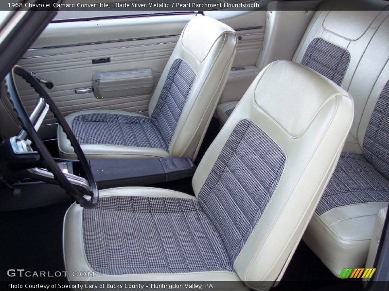 Front Seat of 1968 Camaro Convertible