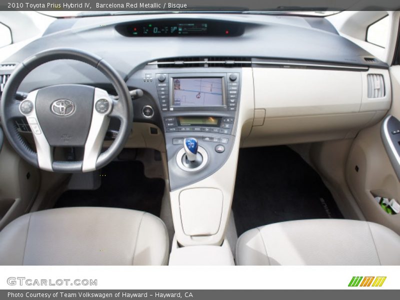 Barcelona Red Metallic / Bisque 2010 Toyota Prius Hybrid IV