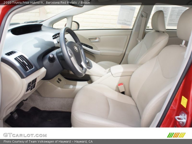 Barcelona Red Metallic / Bisque 2010 Toyota Prius Hybrid IV