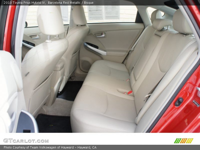 Barcelona Red Metallic / Bisque 2010 Toyota Prius Hybrid IV