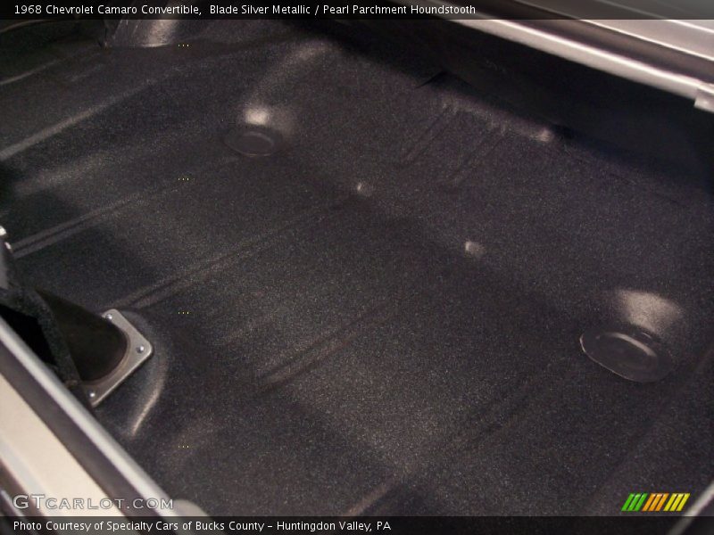  1968 Camaro Convertible Trunk