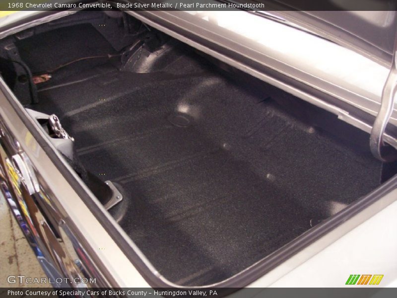 1968 Camaro Convertible Trunk
