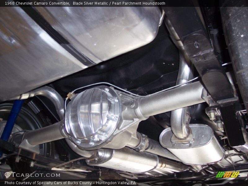 Undercarriage of 1968 Camaro Convertible