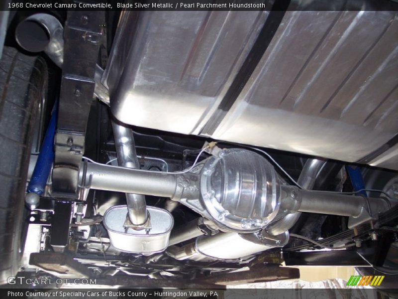 Undercarriage of 1968 Camaro Convertible