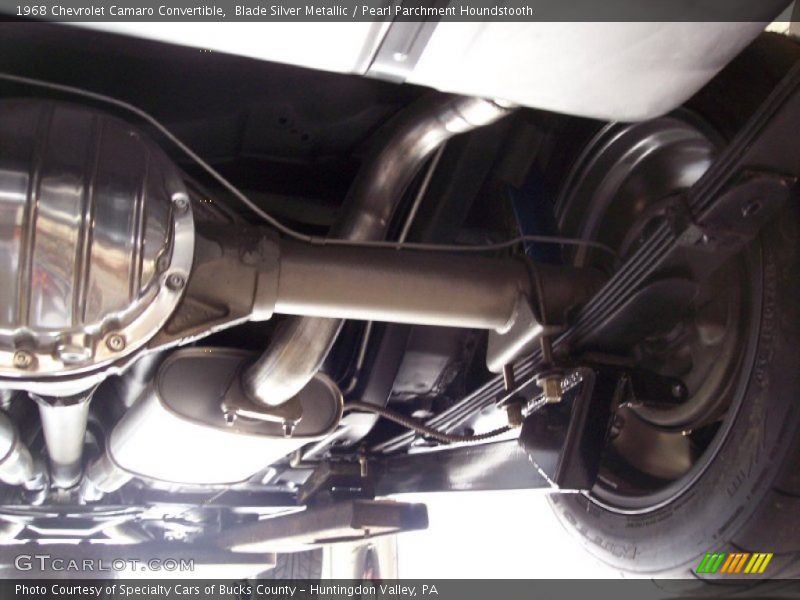 Undercarriage of 1968 Camaro Convertible