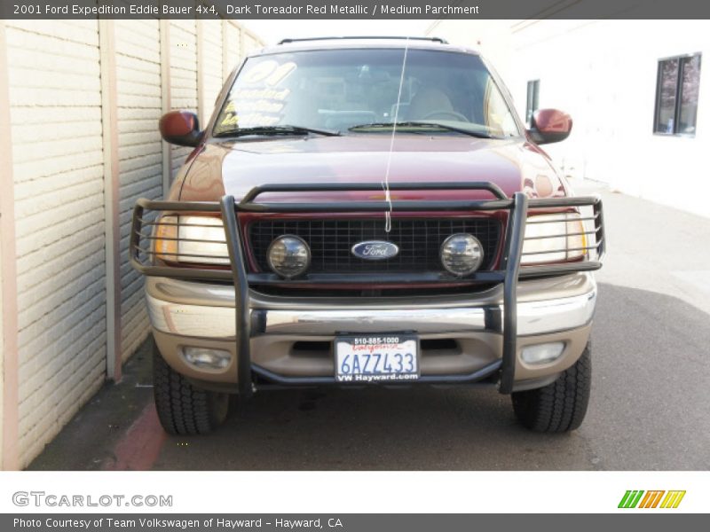 Dark Toreador Red Metallic / Medium Parchment 2001 Ford Expedition Eddie Bauer 4x4