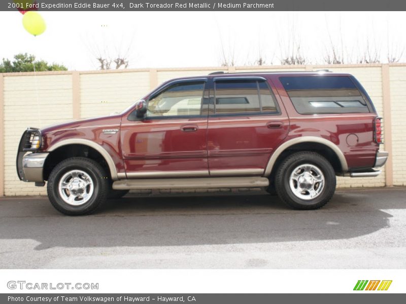 Dark Toreador Red Metallic / Medium Parchment 2001 Ford Expedition Eddie Bauer 4x4
