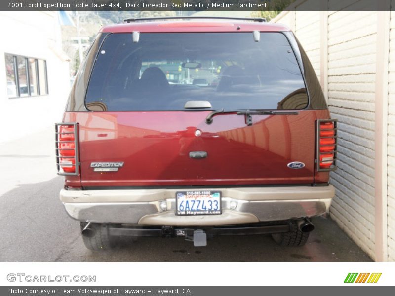 Dark Toreador Red Metallic / Medium Parchment 2001 Ford Expedition Eddie Bauer 4x4