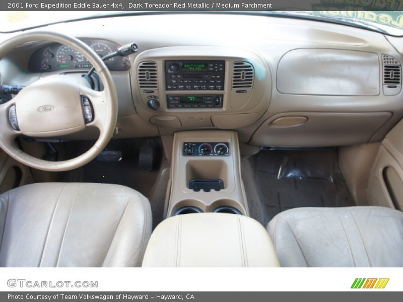 Dark Toreador Red Metallic / Medium Parchment 2001 Ford Expedition Eddie Bauer 4x4