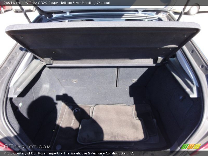 Brilliant Silver Metallic / Charcoal 2004 Mercedes-Benz C 320 Coupe