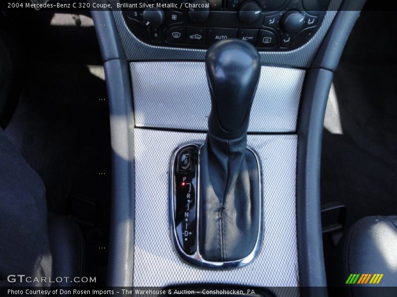 Brilliant Silver Metallic / Charcoal 2004 Mercedes-Benz C 320 Coupe
