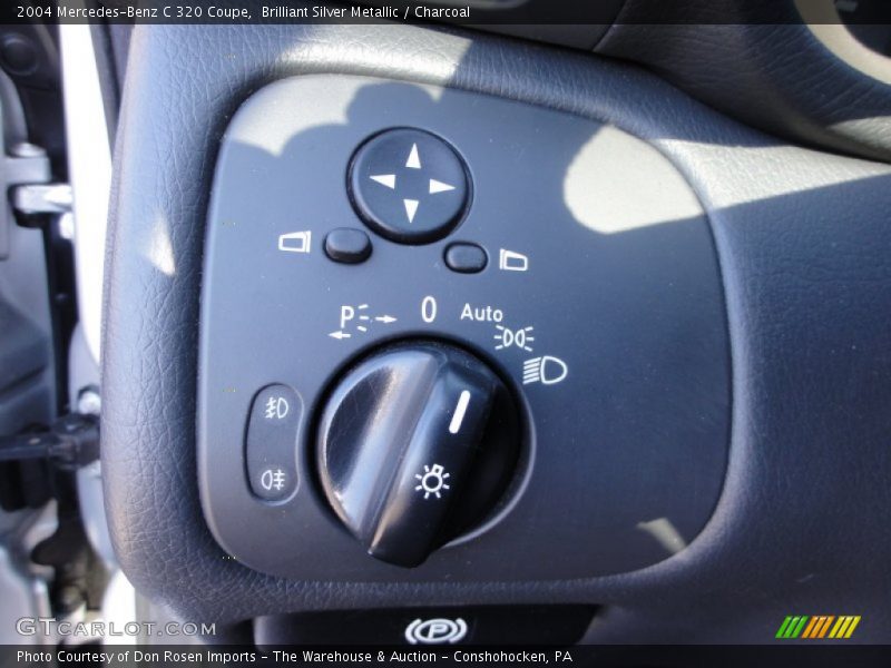 Controls of 2004 C 320 Coupe