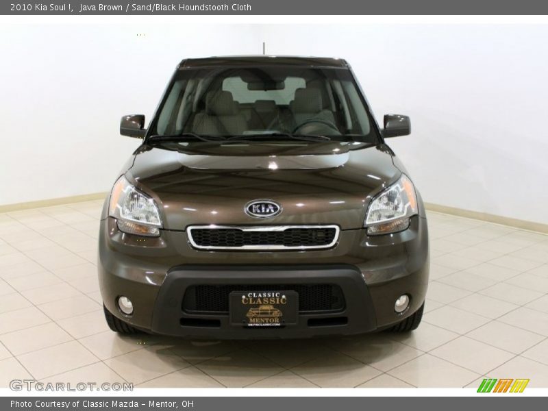 Java Brown / Sand/Black Houndstooth Cloth 2010 Kia Soul !