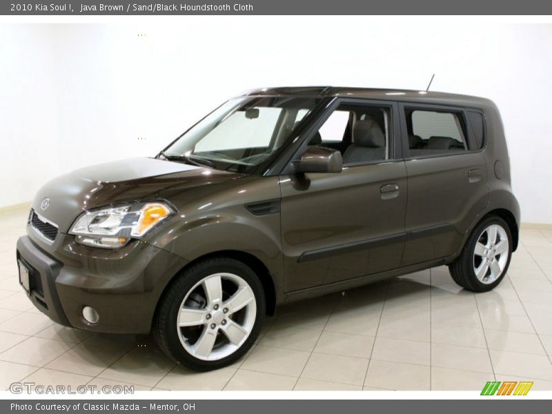 Java Brown / Sand/Black Houndstooth Cloth 2010 Kia Soul !