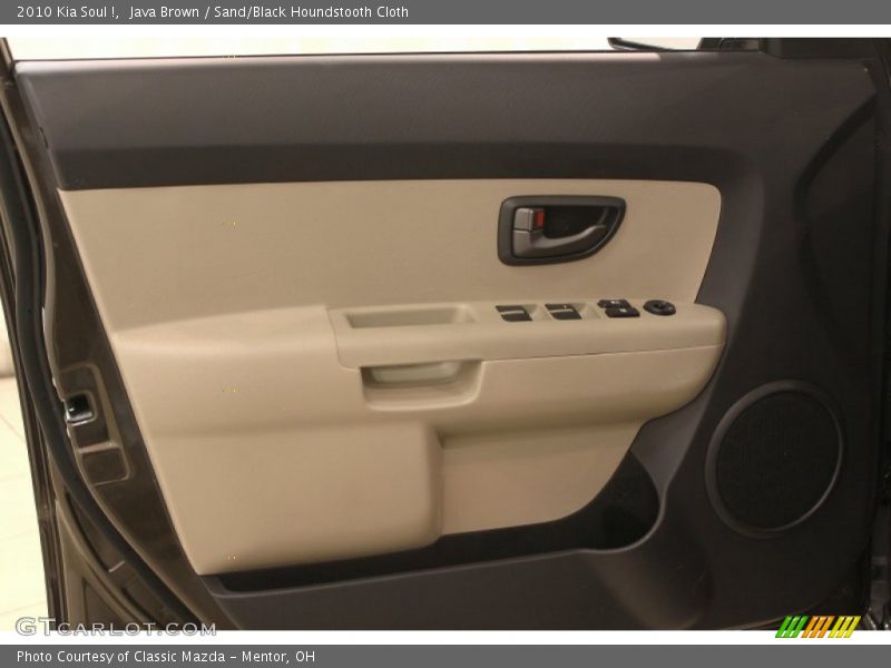 Java Brown / Sand/Black Houndstooth Cloth 2010 Kia Soul !