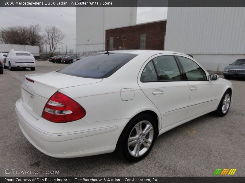 Alabaster White / Stone 2006 Mercedes-Benz E 350 Sedan