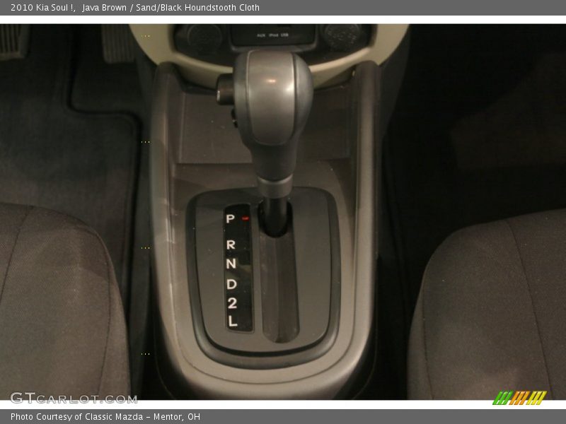 Java Brown / Sand/Black Houndstooth Cloth 2010 Kia Soul !