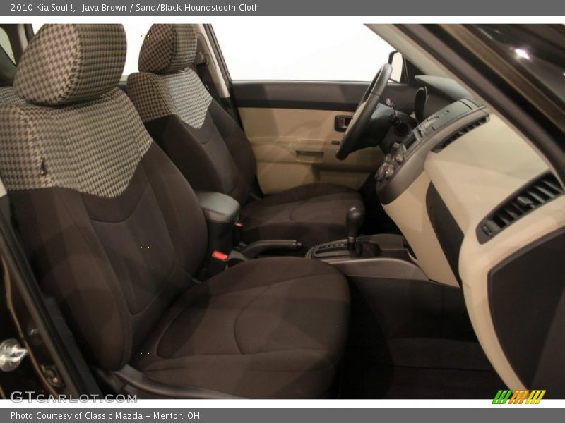 Java Brown / Sand/Black Houndstooth Cloth 2010 Kia Soul !