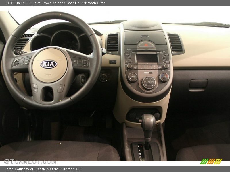 Java Brown / Sand/Black Houndstooth Cloth 2010 Kia Soul !