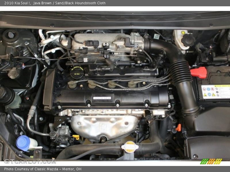 Java Brown / Sand/Black Houndstooth Cloth 2010 Kia Soul !