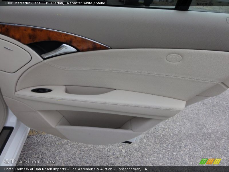 Alabaster White / Stone 2006 Mercedes-Benz E 350 Sedan
