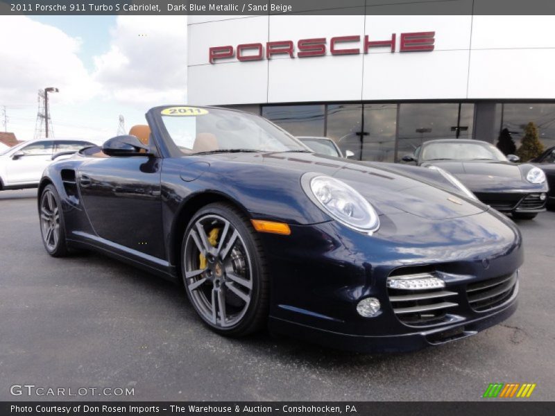  2011 911 Turbo S Cabriolet Dark Blue Metallic