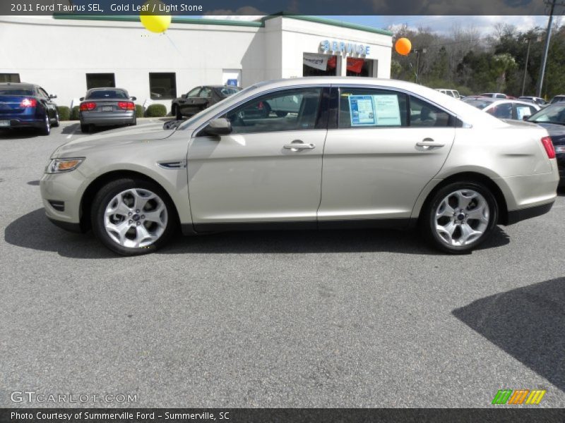 Gold Leaf / Light Stone 2011 Ford Taurus SEL