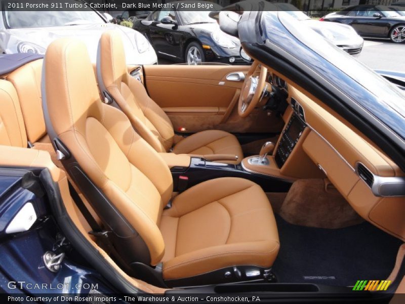  2011 911 Turbo S Cabriolet Sand Beige Interior