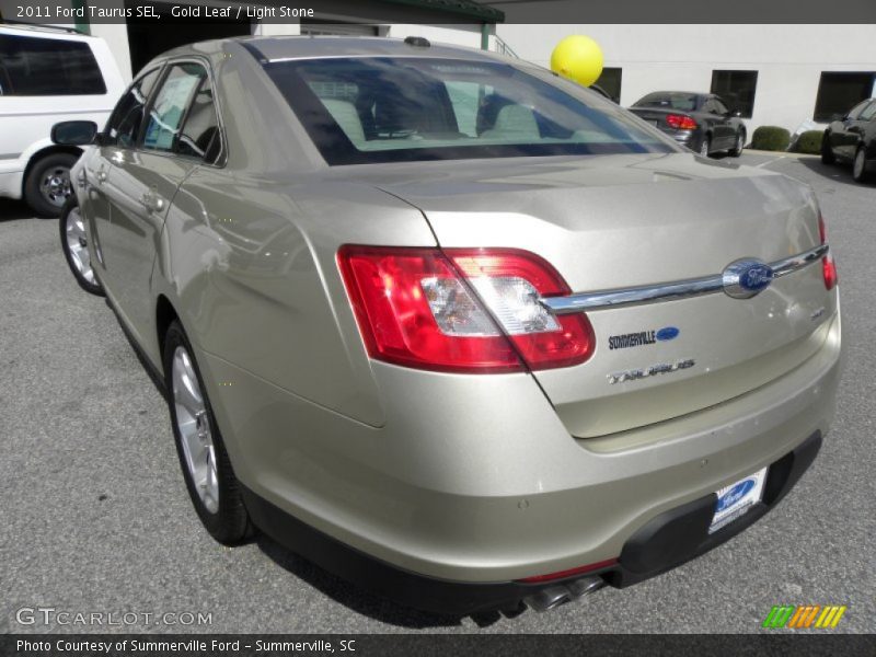 Gold Leaf / Light Stone 2011 Ford Taurus SEL