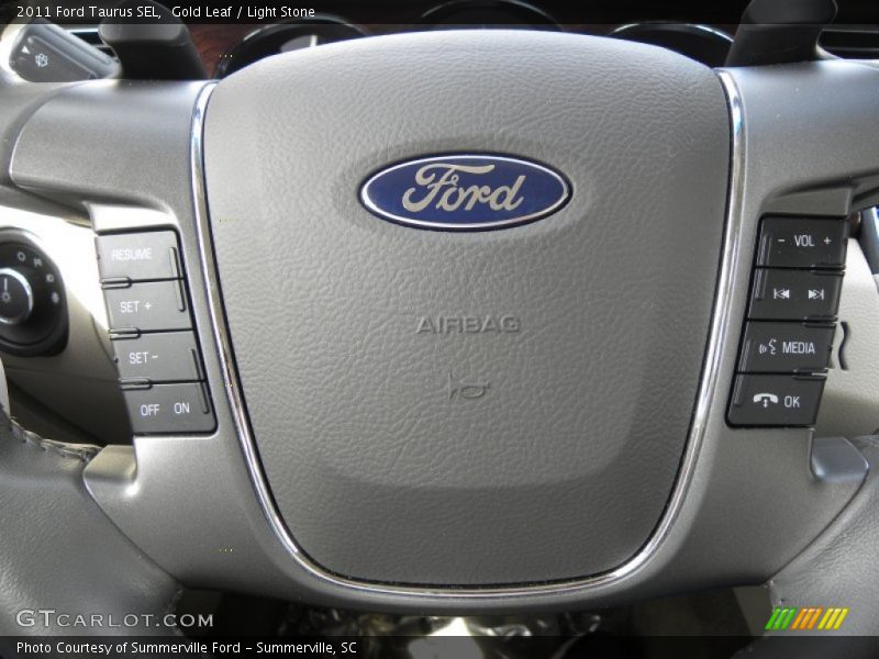 Gold Leaf / Light Stone 2011 Ford Taurus SEL