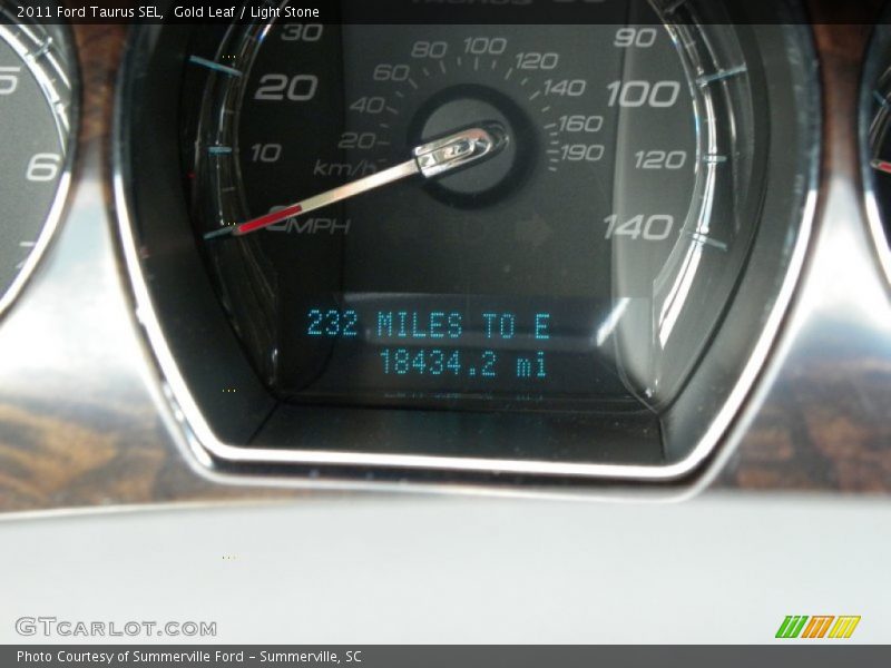Gold Leaf / Light Stone 2011 Ford Taurus SEL