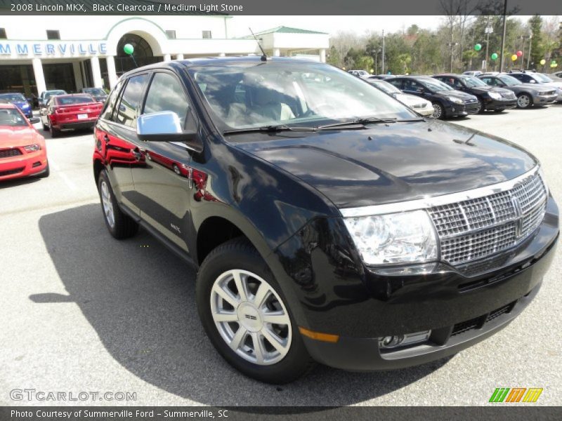 Black Clearcoat / Medium Light Stone 2008 Lincoln MKX
