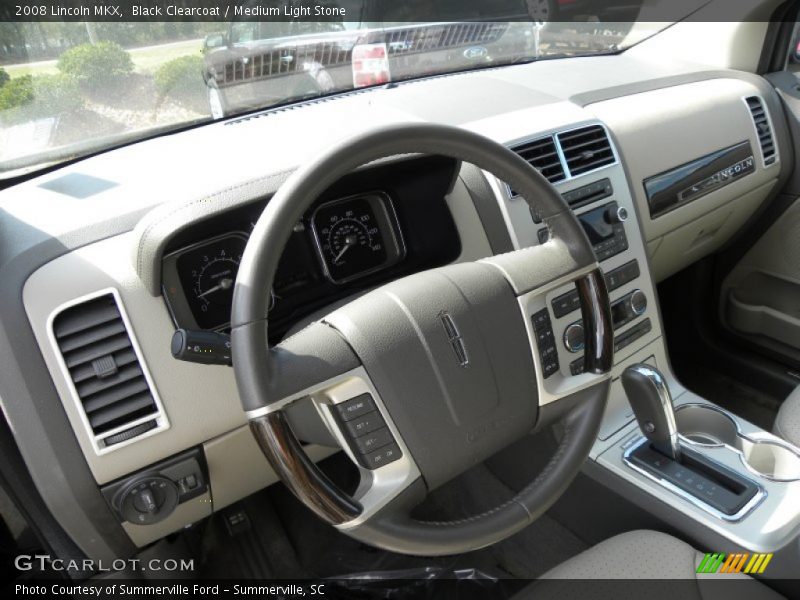 Black Clearcoat / Medium Light Stone 2008 Lincoln MKX