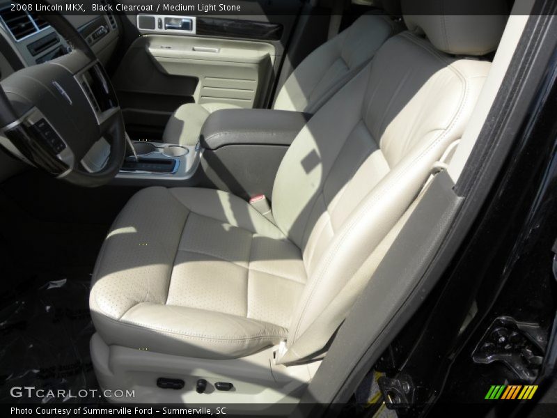 Black Clearcoat / Medium Light Stone 2008 Lincoln MKX