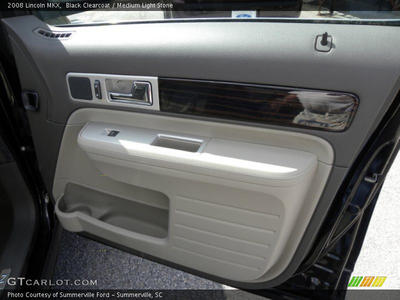 Black Clearcoat / Medium Light Stone 2008 Lincoln MKX