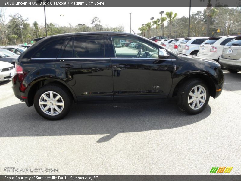 Black Clearcoat / Medium Light Stone 2008 Lincoln MKX