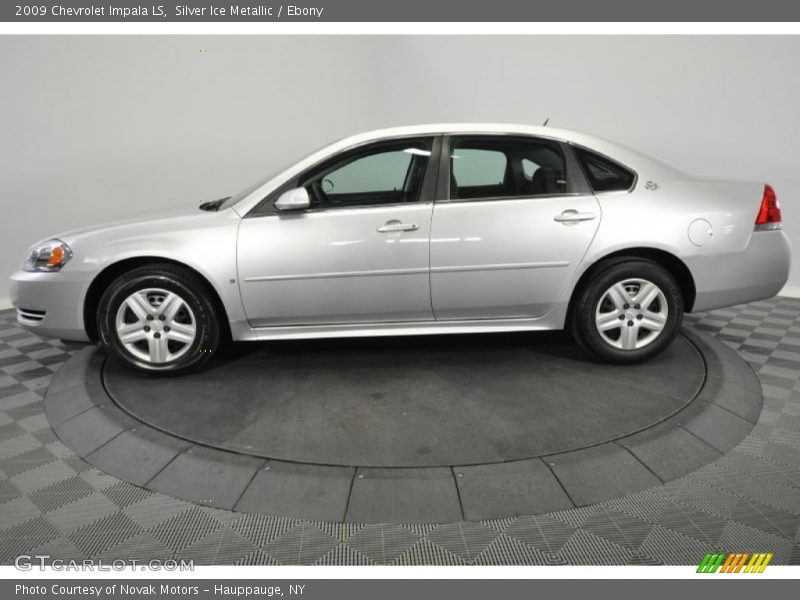 Silver Ice Metallic / Ebony 2009 Chevrolet Impala LS