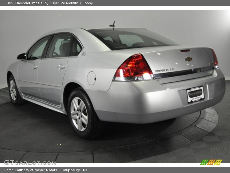 Silver Ice Metallic / Ebony 2009 Chevrolet Impala LS