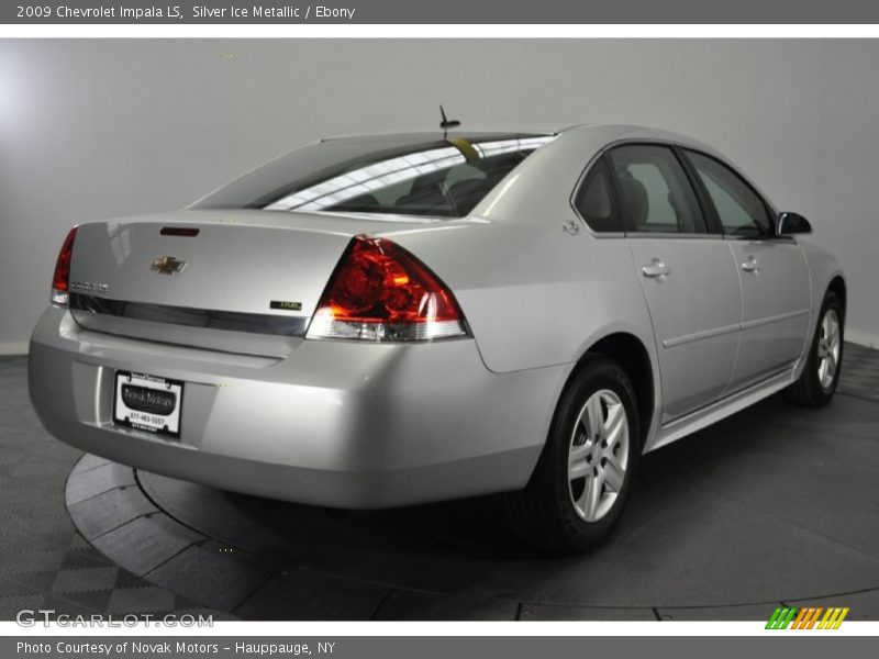 Silver Ice Metallic / Ebony 2009 Chevrolet Impala LS