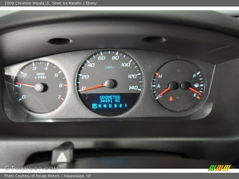 Silver Ice Metallic / Ebony 2009 Chevrolet Impala LS